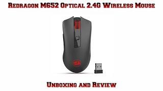 Redragon M652 Optical 2.4G Wireless Mouse Unboxing and Review