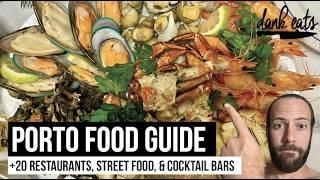 Best Food in Porto Top 20+ Restaurants & Bars  Authentic Portuguese Food Tour 