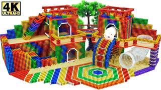 DIY - How to Build Amazing Hamster Playground House With Magnetic Balls ASMR  Satisfying Video