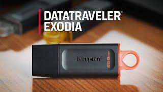 USB 3.2  Gen 1 Flash Drive - DataTraveler® Exodia – Kingston Technology