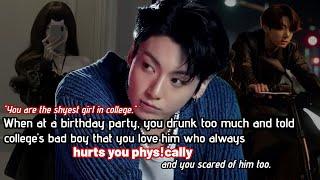 when at a birthday party you dr_nk too much and told colleges bad boy that you like him who always-