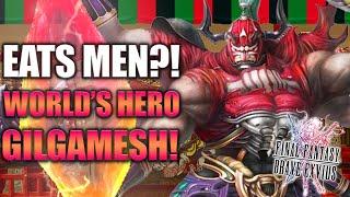 How to Use Worlds Hero Gilgamesh  Final Fantasy Brave Exvius - Unit Reviews Guides and Rotations
