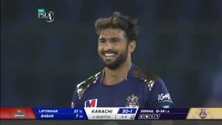 Karachi vs Quetta Fall of Wickets  Karachi Kings vs Quetta Gladiators  Match 30  HBL PSL 2020