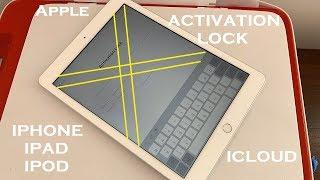 iCloud Unlock Activation Lock iPhoneiPad MiniiPad ProiPad 2iPad Air iPad Air 2 Any Generation