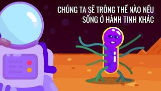 Chúng ta sẽ trông thế nào nếu sống ở hành tinh khác