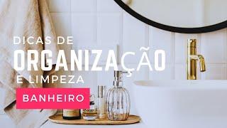 Dicas de organização de banheiro pequeno  Banheiro pequeno   como organizar banheiro pequeno