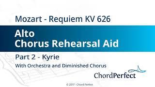 Mozarts Requiem Part 2 - Kyrie - Alto Chorus Rehearsal Aid