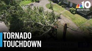Tornado touches down in Rhode Island and Mass.