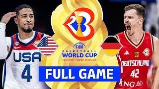 SEMI-FINALS USA vs Germany  Full Basketball Game  FIBA Basketball World Cup 2023