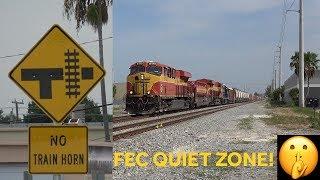 Florida East Coast Railway Quiet Zone and More