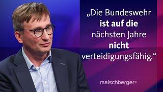 Sönke Neitzel „Wir können nur hoffen dass die Bundeswehr nie kämpfen muss“  maischberger