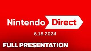 Nintendo Direct Full Showcase  June 2024