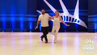 Liberty Swing 2024 Pro Am Routine Kim Salvesen with Derek Leyva