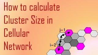 How to Calculate Cluster Size in Cellular Network