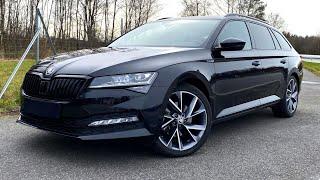 2022 Skoda Superb Combi Sportline 2.0 TSI - pov test drive