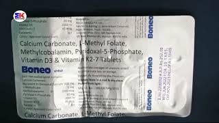 Boneo Tablet  Boneo Tablet Uses  Boneo Tablet Uses Benefits Dosage Review in Hindi