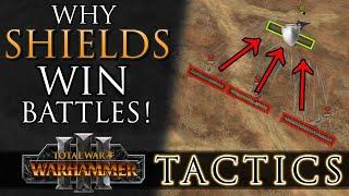 This is why SHIELDS win battles - Total War Tactics Warhammer 3