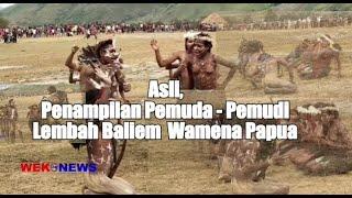 Bukan Pornografi  Penampilan Pemuda-Pemudi festival budaya  Lembah Baliem Wamena Papua  FLB-2019