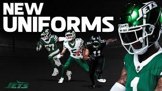 FIRST LOOK All Combinations Of The NY Jets New Permanent Uniforms