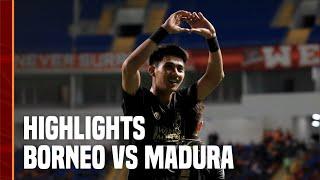 Highlights Borneo FC 2 vs 3 Madura United FC  Championship Series  BRI Liga 1 202324