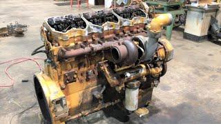 Bringing a Caterpillar 3406E 14.6 Liter Diesel Engine Back to Life