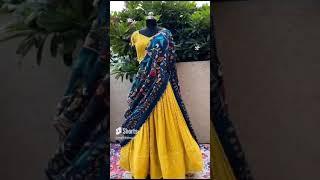 Stunning Chikankari Bridal Lehenga with Kalamkari Dupatta  Order  8919332170