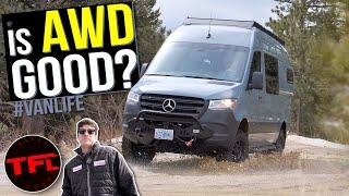 Is The Brand New 2023 Mercedes-Benz Sprinter AWD Any Good Off-Road -  I Put It To The Test