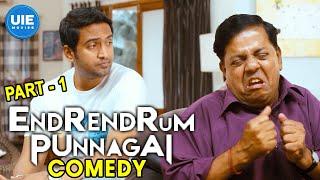 Endrendrum Punnagai Movie Comedy Scenes Part-1 ft. Jiiva  Vinay Rai  Santhanam  Trisha