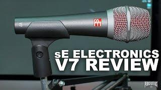 sE Electronics V7 Dynamic Mic Review  Test