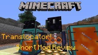 Minecraft 1.10.2  Translocators  Short Mod Review