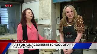 Fox 21 Live & Local Bemis School of Art  Part 1