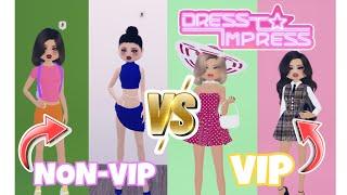 Dress to Impress VIP vs NON-VIP  Which is BETTER?