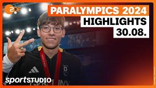 Paralympics Highlights Freitag 30.08.  Paris 2024  sportstudio