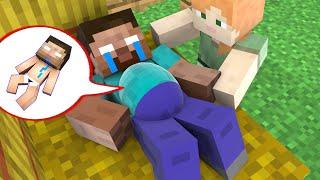 HEROBRINE HAVE A BABY - Sad Story - Minecraft Animation