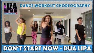 DONT START NOW by Dua Lipa  Dance Choreography  Fitness Workout  Liza Natalia