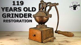 Rare and Rusty Coffee Grinder - Restoration