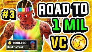 ROAD TO 1 MILLION VC w BEST PLAYSHARP IN NBA 2K19 AT THE STAGE #3