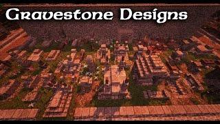 Minecraft Gravestone Designs