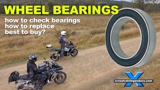 How to check replace and maintain motorbike wheel bearings︱Cross Training Adventure