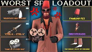 The Fragile SpyWorst Loadout Experience TF2 Gameplay