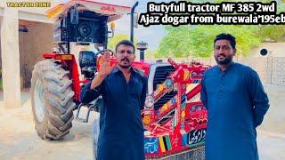 Massey 385 butyfull tractor Ajaz dogar from burewala chakno 195eb