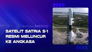 Satelit Satria S-1 Resmi Meluncur ke Angkasa