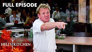 Hells Kitchen Season 4 - Ep. 3  Ramsay Loses It After Disastrous Service  Full Episode