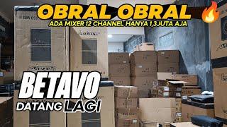 OBRAL OBRAL ADA MIXER 12 CHANNEL HANYA 13 JUTA AJA - BETAVO DATANG LAGI 