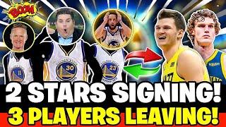 MY GOD 3 PLAYERS COME OUT BID FOR 2 STARS AND SURPRISE THE NBA GOLDEN STATE WARRIORS NEWS