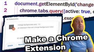 How to make a Google Chrome Extension - Intro to Google Chrome Extensions Design