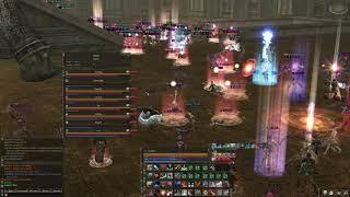 Crazy 8 minutes fight mass pvp at Baium Bishop POV