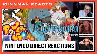 Nintendo Direct Castlevania Tetris Forever Indies - MinnMaxs Live Reaction