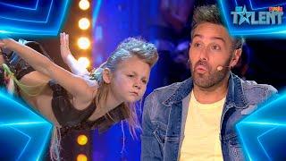 This GIRL ACROBAT surprises everyone with PERFORMANCE  Auditions 4  Spains Got Talent 7 2021