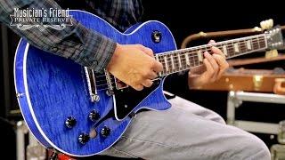 Gibson ES-Les Paul Semi-Hollow Electric Guitar - Blue Stain